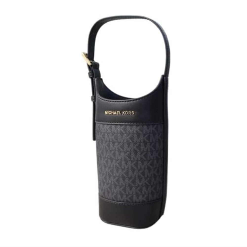 🖤🔹️Michael Kors 🔹️Black and Gray Wine Bottle Holder Giftables  Bag